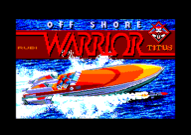 Off-Shore Warrior for the Amstrad CPC