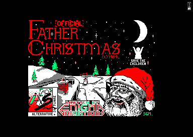 Father Christmas : The Official for the Amstrad CPC