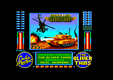 Operation Gunship for the Amstrad CPC