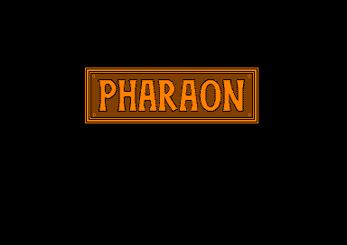 Pharaon for the Amstrad CPC