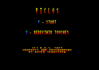 Piclos for the Amstrad CPC