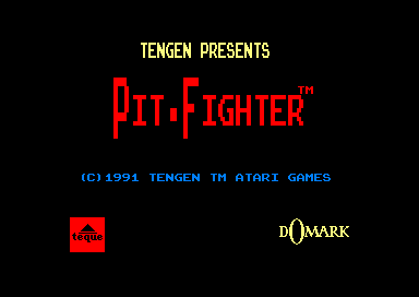 Pit-Fighter for the Amstrad CPC