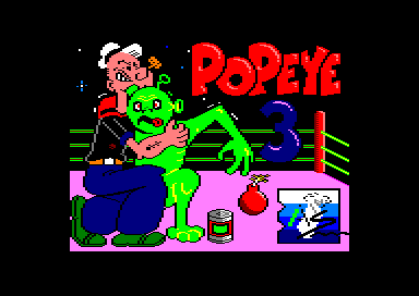 Popeye 3 for the Amstrad CPC