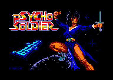 Psycho Soldier for the Amstrad CPC