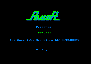 Punchy for the Amstrad CPC
