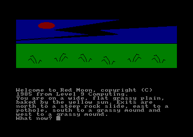 Red Moon for the Amstrad CPC