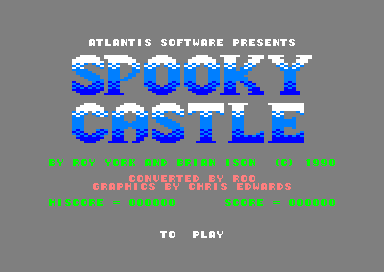 Spooky Castle for the Amstrad CPC