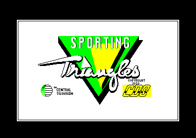 Sporting Triangles for the Amstrad CPC