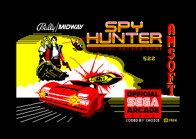Spy Hunter for the Amstrad CPC