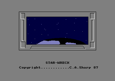 Star Wreck for the Amstrad CPC