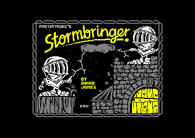 Stormbringer for the Amstrad CPC
