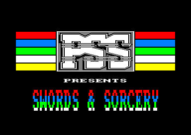 Swords and Sorcery for the Amstrad CPC