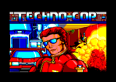 Techno-Cop for the Amstrad CPC