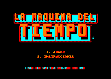 La Maquina Del Tiempo for the Amstrad CPC