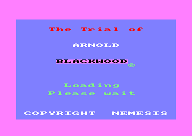 Trial of Arnold Blackwood : The for the Amstrad CPC