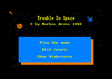 Trouble in Space for the Amstrad CPC