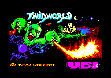 Twinworld for the Amstrad CPC