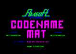Codename MAT by Amsoft