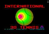 International 3D Tennis by Palace Software