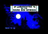 Le Labyrinthe De La Reine Des Ombres for the Amstrad CPC