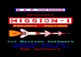 Mission 1 : Project Volcano by DJL Software