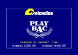Play Bac by Microids