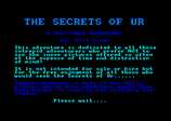 Secrets of UR : The by Bill Clews