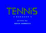 Tennis Manager by Martin Huemmerich