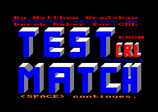 Test Match by CRL