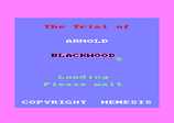 Trial of Arnold Blackwood : The by Nemesis