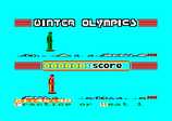 Winter Olympics for the Amstrad CPC