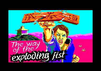 Way of the Exploding Fist for the Amstrad CPC