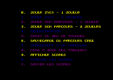 Zygy for the Amstrad CPC